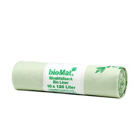 Compost zakken op zetmeelbasis bioMat 120 l 130cm x 88cm zonder trekband
