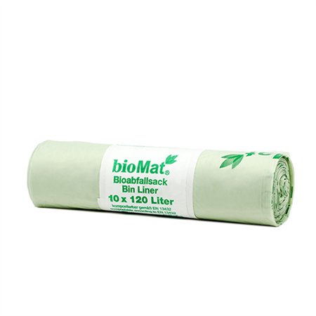 Compost zakken op zetmeelbasis bioMat 120 l 130cm x 88cm zonder trekband