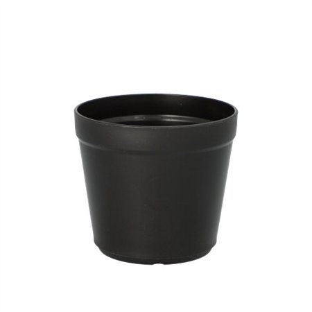 Bekers herbruikbaar PP rond 0,2 l Ø 8cm x 7,1cm Zwart Circulware