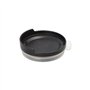 Deksels met drinkopening voor herbruikbare bekers PP rond Ø 8cm x 2,5cm Zwart Circulware