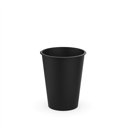 Bekers herbruikbaar rond 0,18 l Ø 7cm x 8,7cm Zwart Circulware