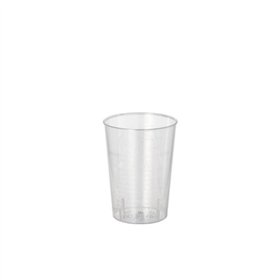 Borrelglazen PS 5 cl Ø 4,4cm x 5,9cm Glashelder - Horecavoordeel.com
