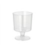 Drinkbekers met voet PS 0,17 l Ø 6,6cm x 8,6cm Glashelder
