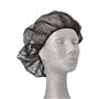 Baret met elastiek WORK-INN/PS non-woven Ø 52cm Zwart - Horecavoordeel.com