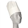 Koksmuts WORK-INN/PS crêpe 23cm x 27,7cm Wit Provence verstelbaar