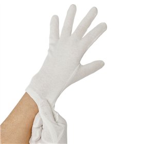 Handschoenen WORK-INN/-PS katoen Wit M - Horecavoordeel.com