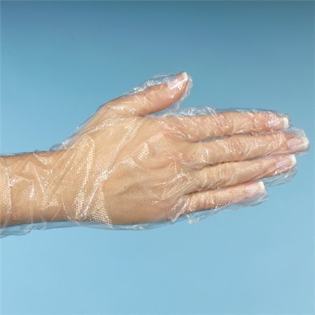 Handschoenen WORK-INN/-PS PE Transparant voor dames M