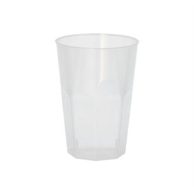 Herbruikbare glazen voor Caipirinha PP 0,2 l Ø 7cm x 9,7cm Transparant Onbreekbaar