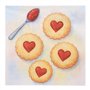 Servetten 3-laags 1/4 vouw 33cm x 33cm Lovely Baking