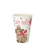 Drinkbekers Karton 0,2 l Ø 7cm x 9,7cm Capy Party