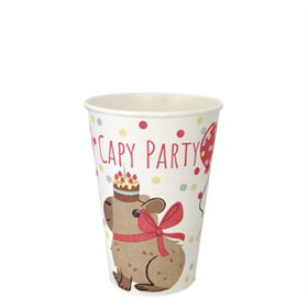 Drinkbekers Karton 0,2 l Ø 7cm x 9,7cm Capy Party