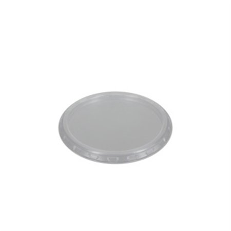 Saladedeksels Rond 101 serie PP Transparant voor Geribbelde Saladebakjes Ø 101mm 