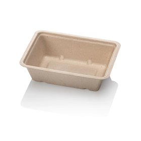 Snackbakje A7 Suikerriet Bruin 12,5 x 9,5 x 3,5cm