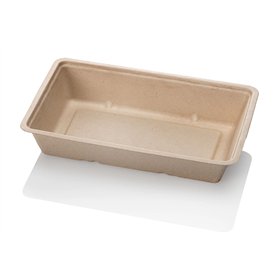 Snackbakje A14 Suikerriet Bruin 19 x 12,5 x 3,5cm
