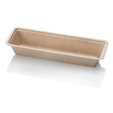 Snackbakje A16N Suikerriet Bruin 20 x 7,5 x 3,5cm