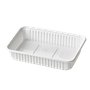 Kilobakken 500cc 180 Serie Rechthoek PP Wit 180 x 130 x 35mm