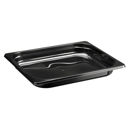 1/2 Gastro Schaal 2400cc PP Zwart Spuitgiet RS325 325 x 265 x 40mm