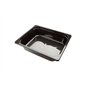 1/2 Gastro Schaal 3000cc PP Zwart Spuitgiet RS325 325 x 265 x 50mm