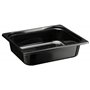 1/2 Gastro Schaal 4800cc PP Zwart Spuitgiet RS325 325 x 265 x 80mm