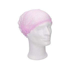 CMT Haarnet - Clip Cap PP Non Woven Roze Maat L 53cm