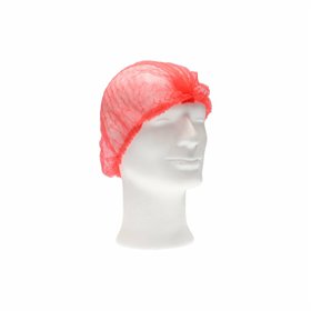 CMT Haarnet - Clip Cap PP Non Woven Rood Maat M 50cm