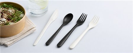 Reusable CPLA Cutlery Folia | Knives, Forks & Spoons