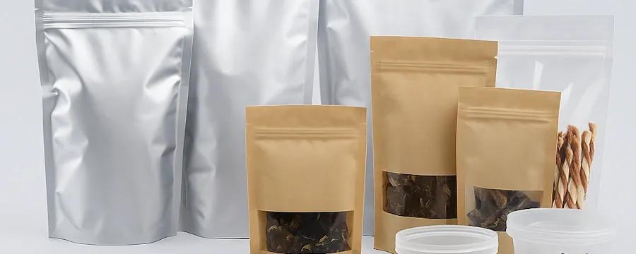 Stand-Up Pouches | Clear, Kraft & Aluminium