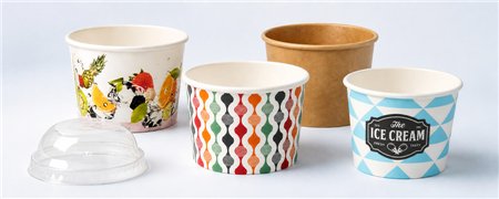 Ice Cream Cups & Lids | For Ice Cream & Desserts