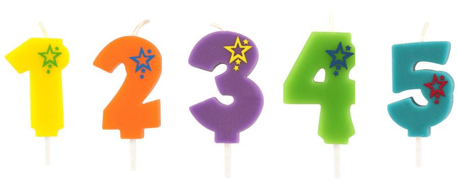 Number candles -Horecavoordeel.com-