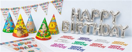 "Happy Birthday" Thema | Horecavoordeel