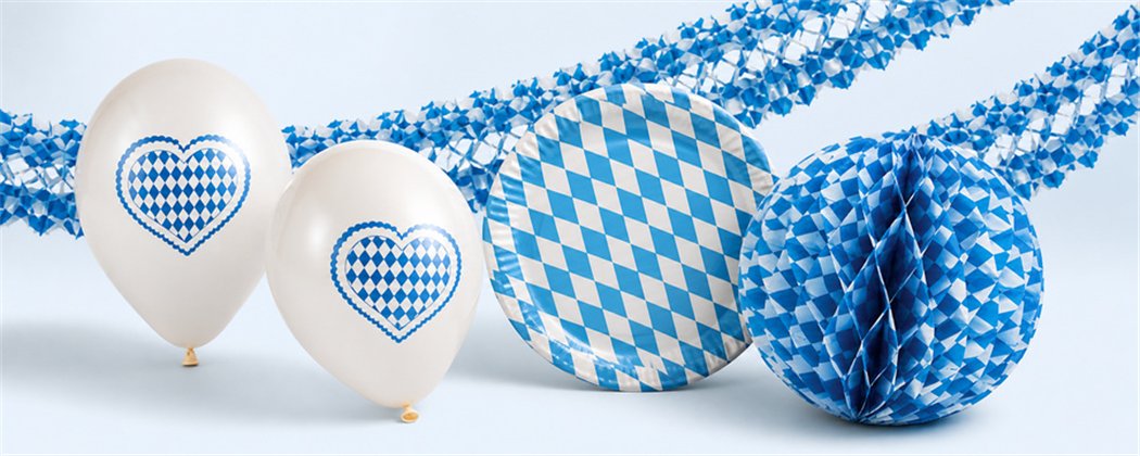 Oktoberfest "Bavarian Blue" theme | Horecavoordeel