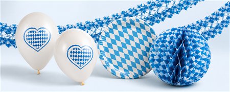 Oktoberfest "Bavarian Blue" theme | Horecavoordeel
