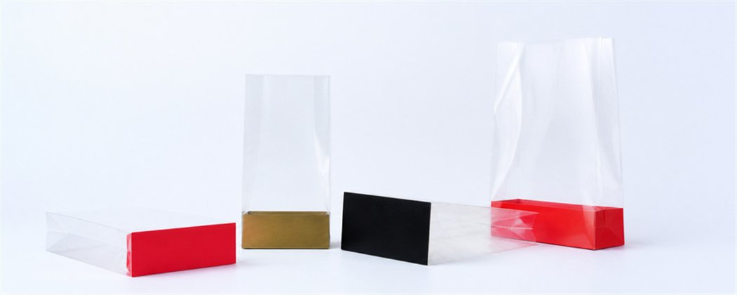 Cardboard Bases for PP Gusset Bags | Gold, Black & Red
