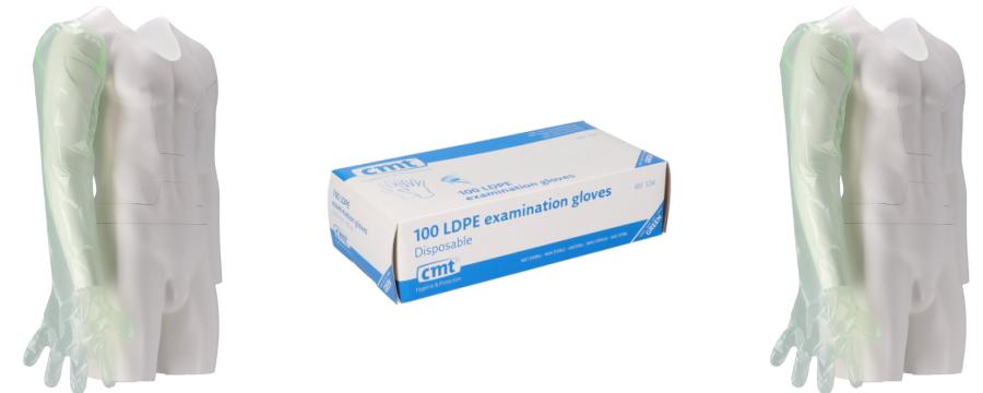 LDPE Veterinarian Gloves - Maximum Protection -Horecavoordeel.com-