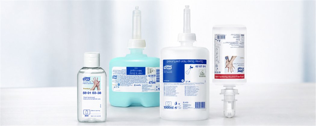 Tork Soap & Hand Sanitiser | Horecavoordeel