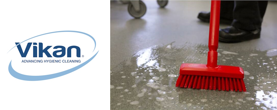 Vikan Scrubbers with Water Connection -Horecavoordeel.com-