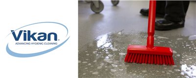 Vikan Scrubbers with Water Connection -Horecavoordeel.com-