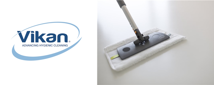 Vikan Mop Stelen - Duurzaam en Ergonomisch voor Efficiënte Reiniging -Horecavoordeel.com-