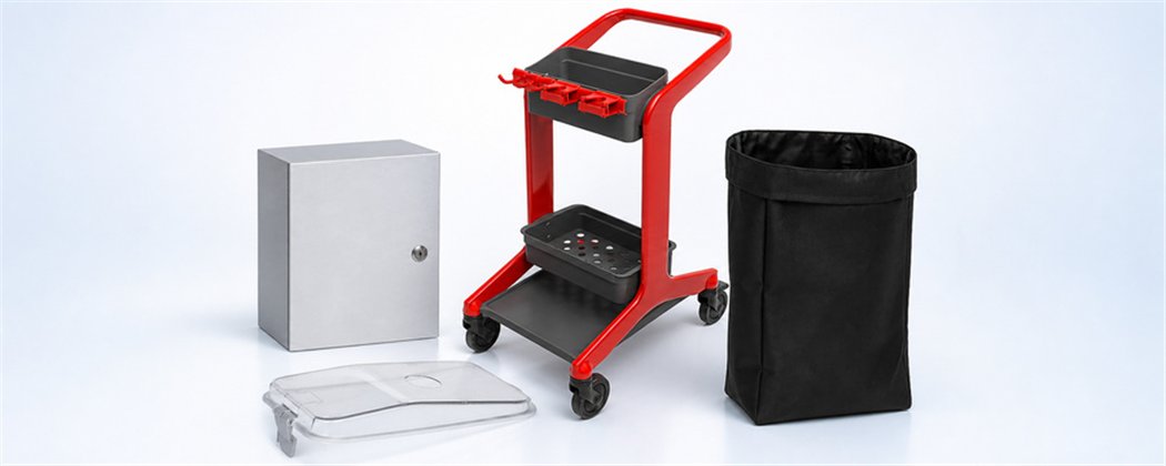 Vikan Cleaning Trolleys & Accessories | Horecavoordeel