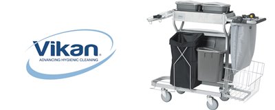 Vikan Cleaning Trolleys & Accessories | Horecavoordeel