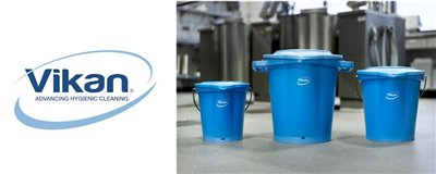 Vikan Buckets and Lids 6 Liter - Durable and Food Safe -Horecavoordeel.com-