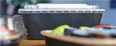 Prime Line Kraft Maaltijdbakken Bruin-Zwart | Horecavoordeel