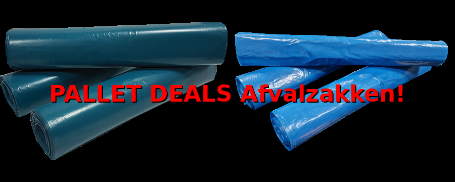 Pallet Deals afvalzakken -Horecavoordeel.com