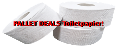 Pallet Deals Toiletpapier -Horecavoordeel.com-