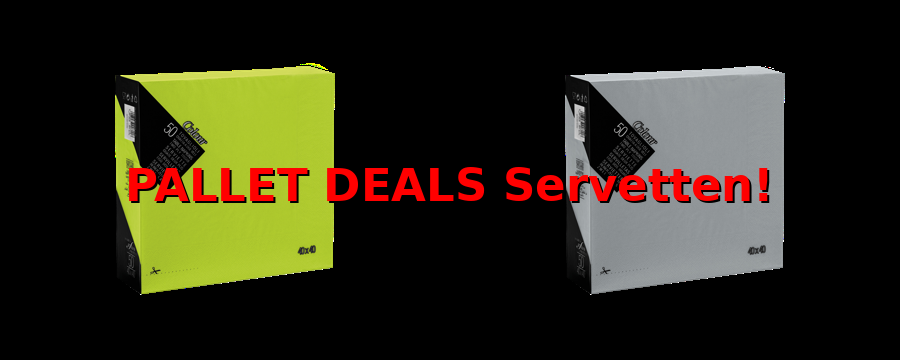 Pallet Deals Servetten -Horecavoordeel.com-