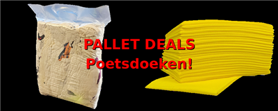 Pallet Deals Cleaning Cloths -Horecavoordeel.com-