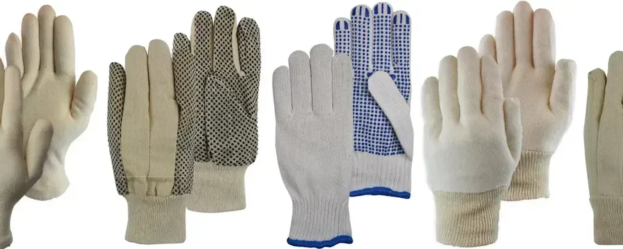 Order Cotton Work Gloves | Personal Protective Equipment at Horecavoordeel.com