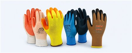 Latex work gloves - All-Round Work Gloves | Horecavoordeel
