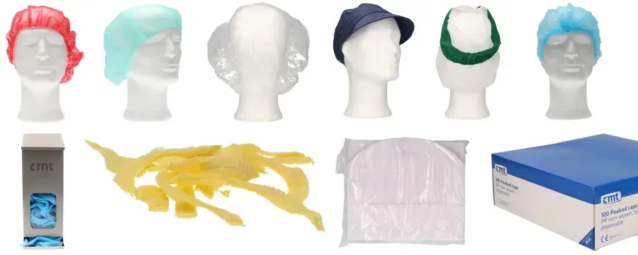 Hoofddeksels – Haarnetjes, Koksmutsen & Petten – PBMdirect.nl