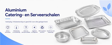 Aluminium Catering- en Serveerschalen | Horecavoordeel